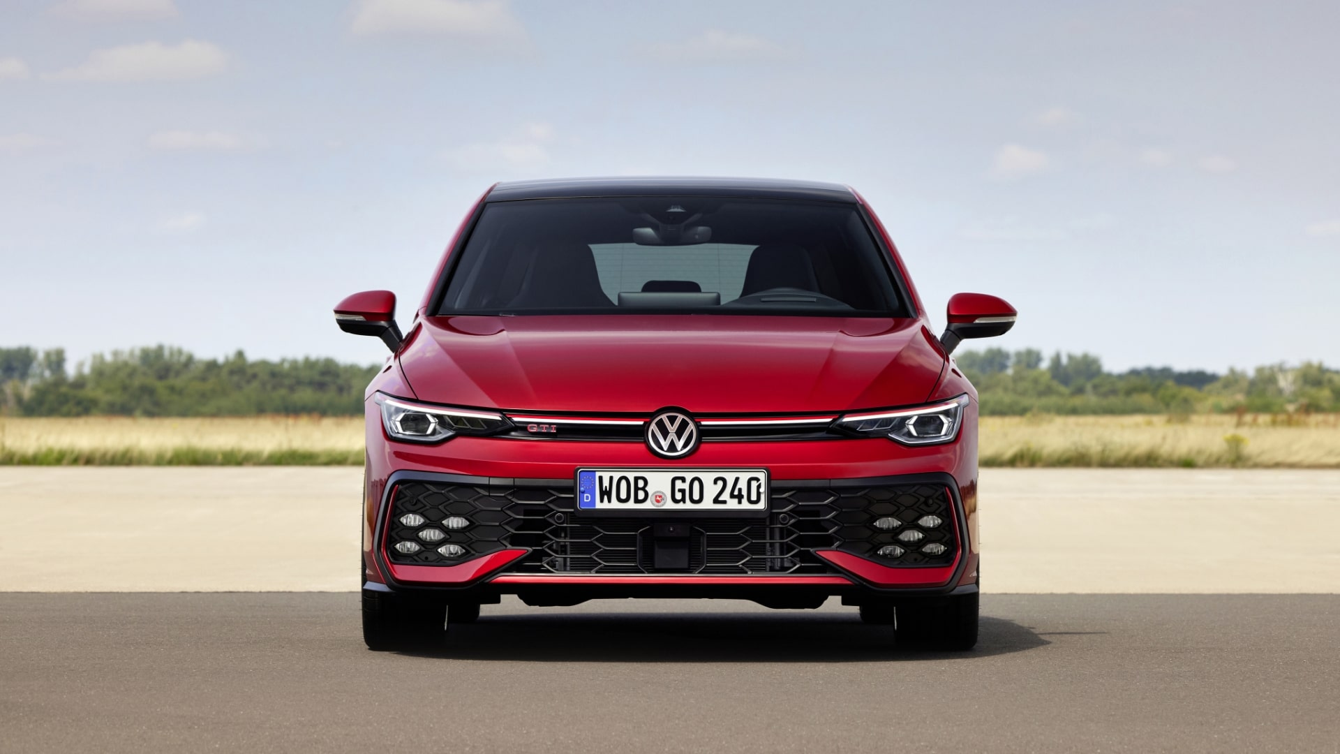 Volkswagen Golf GTI featuring its 241 horsepower engine and sure-footed traction for all conditions.